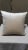 Contemporary Lee Jofa Judd Indigo Fabric Pillow Cover For Sale - Image 3 of 3