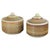 1970s Vintage Lidded Jars in Stoneware by John Andersson for Höganäs, 1970s, Set of 2 For Sale - Image 5 of 5