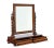 Brown Mid 19th Century Carved Walnut Toilet Mirror For Sale - Image 8 of 9