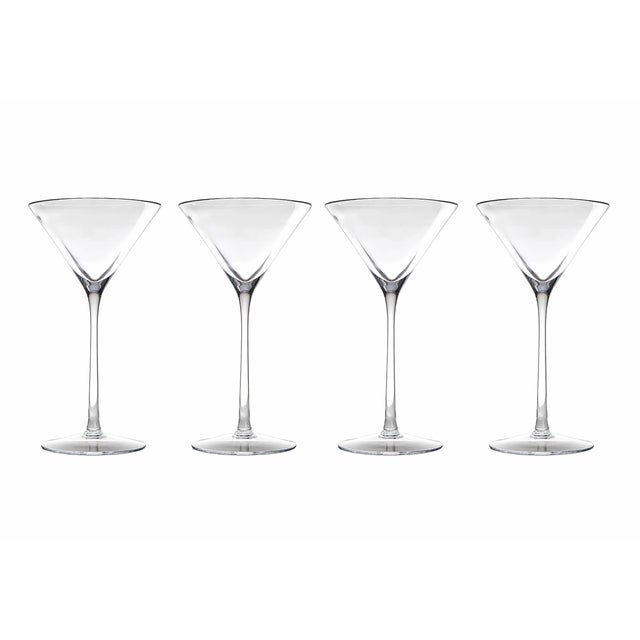 Crystal. Hand made in Poland. Contemporary, Sleek Design Sold in multiples of 4 SpecificationsDiameter: 5"Height: 9"...