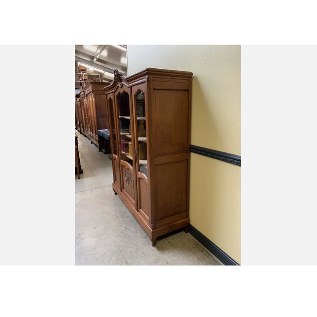 Antique Art Nouveau Display Cabinet, 1910 For Sale - Image 4 of 8