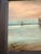 Antique Tonalist Harbor Scene Oil on Canvas Signed MPS in Period Wood Frame For Sale - Image 10 of 11