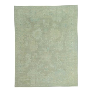 Turkish Oushak Rug 11'3" x 14'5" #20081 For Sale