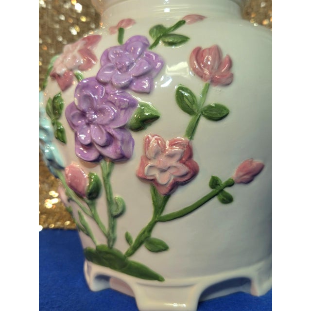 Vintage Bil-Mar 1979 Signed Pagoda Vase With Lid For Sale - Image 4 of 18
