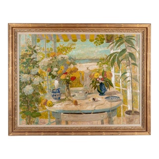 Large Still Life Painting by Germano Russo For Sale