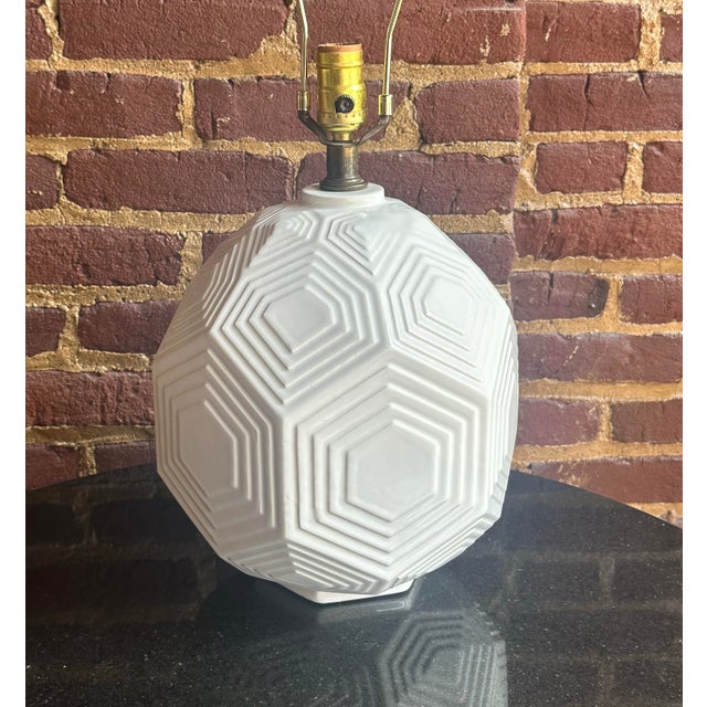 Mid-Century Modern Mid Century Modern Geometric Table Lamp For Sale - Image 3 of 7