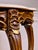 Brown French Louis XV Style Console Table, Carved Walnut With Gilt, Marble Top, C. 1920 For Sale - Image 8 of 17