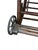 A charming antique convertible rocking chair that transforms into a child’s high chair, showcasing ingenious 19th-century...