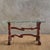 Sculptural Walnut + Glass Top Console Table Attributed to Paul László, 1950s For Sale - Image 4 of 11