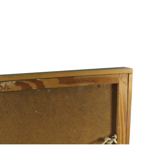 Wood Ursula Stock, Sculptural Painting, 1967, Wood & Plaster For Sale - Image 7 of 8