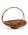 Vintage Rattan Fruit Bowl Basket Centerpiece by Franco Albini, 1950s For Sale - Image 11 of 16