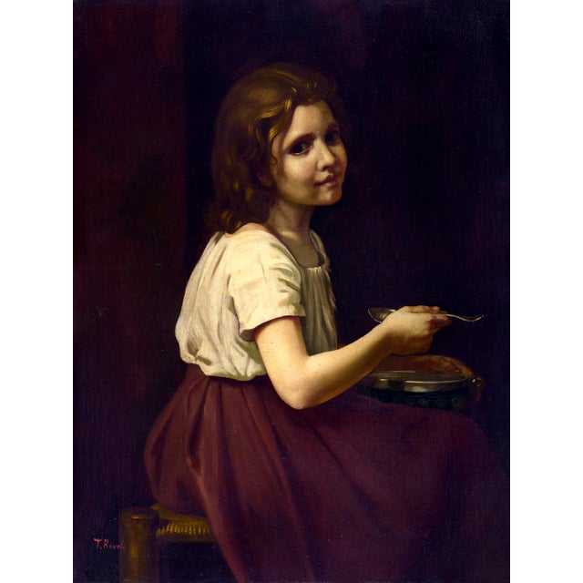 Tommaso Rivoli’s Soup, dating from the late 1990s, is a carefully executed homage to William-Adolphe Bouguereau’s...