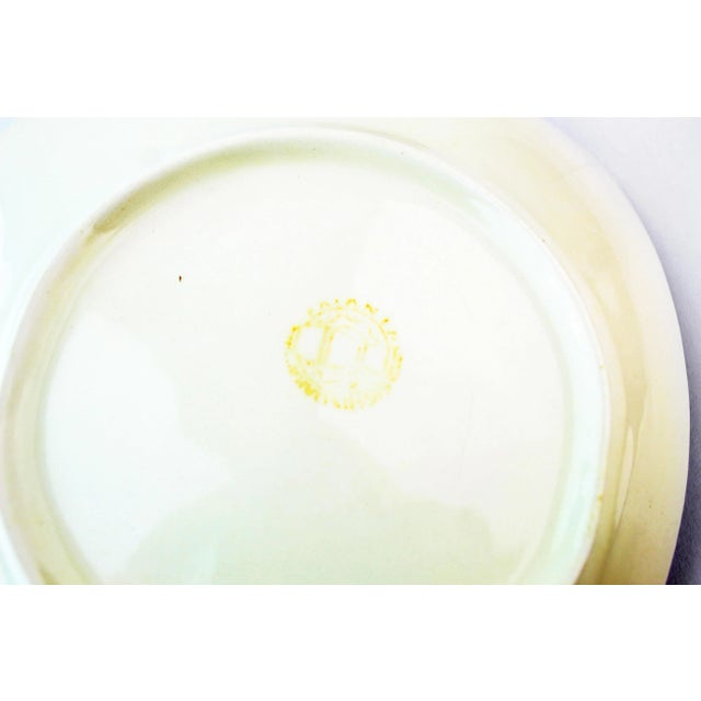 Black Mid-Century Modern 1960s Vintage Colorful Glazed Ceramic Serving Trays, Romania- Set of 6 For Sale - Image 8 of 8