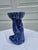Vintage Chinoiserie Blue White Ceramic Monkey Dish - 8.25" Height For Sale - Image 9 of 12