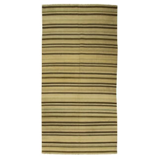 Vintage Turkish Kilim Rug - 4′9″ × 9′9″ For Sale