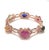Bochic “Capri” Ruby & Multi Color Gem & Sapphire Bangle Set In 18K Gold & Silver For Sale In New York - Image 6 of 11