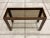 Mid-Century Modern Henredon Faux Tortoise Shell Parsons Console Table For Sale - Image 9 of 13