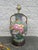 American 1980s Fredrick Cooper Hand Painted Floral Lamp Gilt Handles Roses Tulips Irises ChicagO For Sale - Image 3 of 6