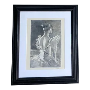 Contemporary Original Stephen Heigh Drawing/ Painting Dancing Figure