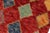 Modern Balochi Red/Blue Wool Rug - 3'3''x5'0'' For Sale In New York - Image 6 of 11
