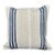 Turkish Hemp Pillow Cushion Natural Beige Blue Cushion Cover 20x20 For Sale