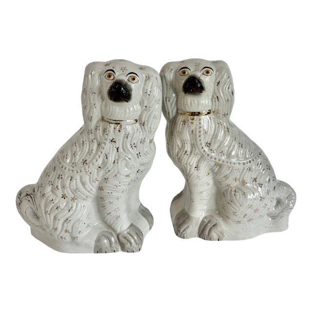 Extra Large Staffordshire Dogs - A Pair For Sale
