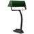 Vintage Industrial Green Enamel Banker Light For Sale - Image 6 of 7