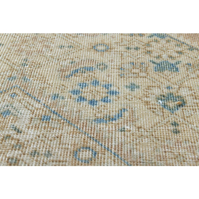 Textile 1970s Vintage Persian Handknotted Wool Orange Oversize Area Rug For Sale - Image 7 of 11