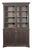 English Glazed Display Bookcase For Sale