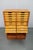 Mid-Century Tambour Office Cabinet, Denmark, 1960s For Sale - Image 4 of 16