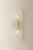 Mitzi Mitzi Shelley 5.75 in. 2 Light Wall Sconce in Vintage Gold Leaf Finish For Sale - Image 4 of 10