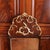 Rococo Scandinavian Rococo Walnut and Gilt Mirror For Sale - Image 3 of 10