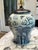 Late 20th Century Vintage Large Scale Chinoiserie Blue & White Ginger Jar Lamp For Sale - Image 5 of 15