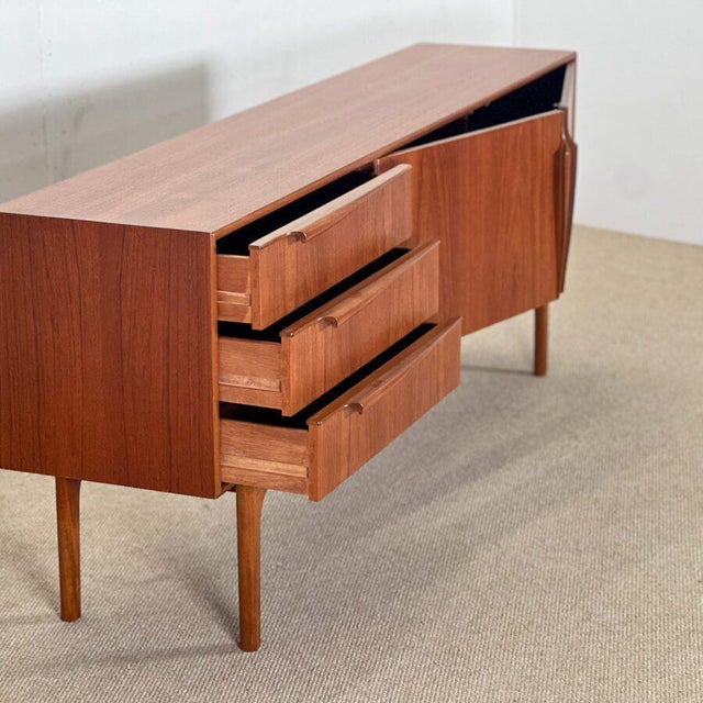 Wood Long and Narrow Sideboard by McIntosh For Sale - Image 7 of 13