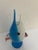 Mid-Century Modern Mid-Century Murano Sommerso Vase in the Shape of a Fish, 1960s For Sale - Image 3 of 8