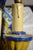 1980s Vintage Mediterranean Portuguese Fábrica Sant'Anna Hand-Painted Ceramic Sconces - Pair For Sale - Image 5 of 6