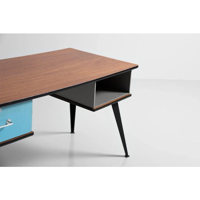 Desk by Willy Van Der Meeren for Tubax, 1955 For Sale - Image 4 of 11