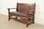 L. & J. G. Stickley Antique Mission Oak Arts & Crafts Bench or Settle Sofa, Circa 1910 For Sale - Image 10 of 10