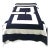 Tory Burch Large Greek Key Design Nautical Navy and White Luxury Blanket For Sale