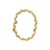 A late-20th-century 14k gold macaroni-link bracelet from Italy. Weighs 23.8 grams. Measures 7.0 inches long and 11.5 mm...
