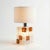 Table lamp designed by Albano Poli for Poliarte, Italy, produced in the 1960s. The geometric structure is composed of...