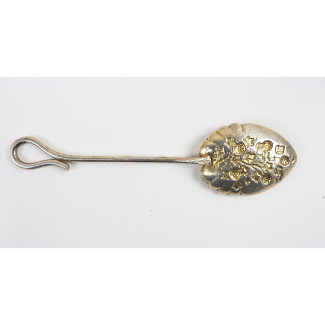 Art Nouveau Vintage Silverplate Berry Spoons - Set of 18 For Sale - Image 3 of 6
