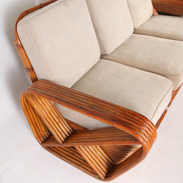 Rattan Sofa from Paul Frankl, 1970s For Sale - Image 14 of 18