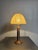 Brutalist French Wood Turned Mushroom Table Lamp in the style of Charles Dudouyt, 1950s For Sale - Image 11 of 12