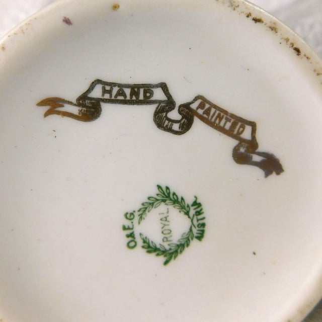 1930s Moritz Zdekauer Hand Painted and Signed Chocolate Pot For Sale - Image 10 of 11