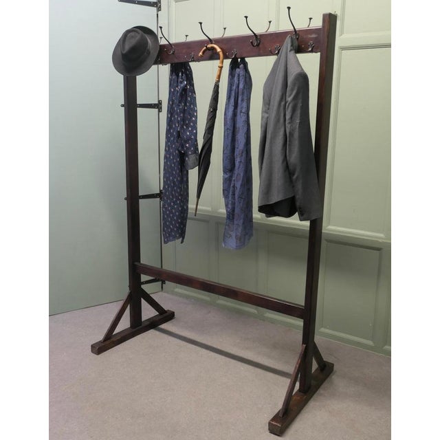 Double Sided Arts & Crafts Hanging Rail For Sale - Image 4 of 7