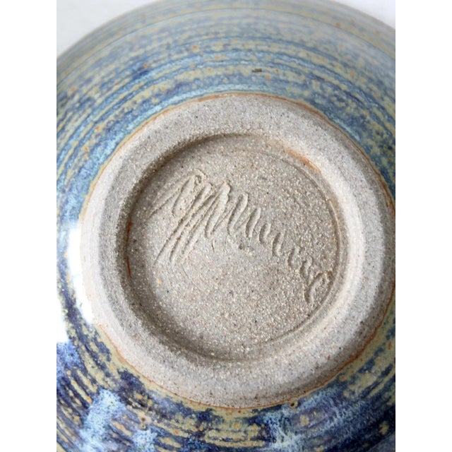 Vintage Studio Pottery Bowls- Set of 4 For Sale - Image 12 of 13