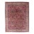 Antique Persian Lavar Kerman Rug With All-Over Floral Design in Jewel Tones 9'0"x12'0" For Sale