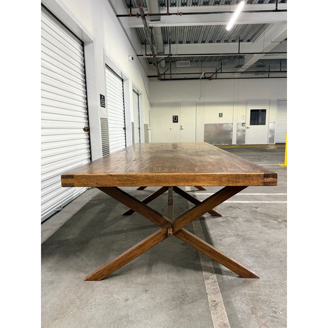 Late 19th Century Large Spanish Colonial Dining Table For Sale In Los Angeles - Image 6 of 7