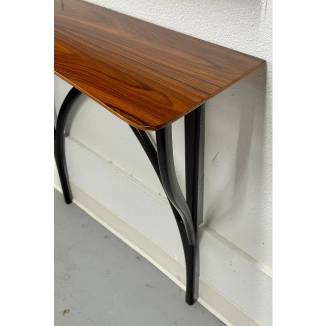 Ico Parisi for Spartaco Brugnoli, Italian Wall Console Table ca 1950 For Sale - Image 9 of 12